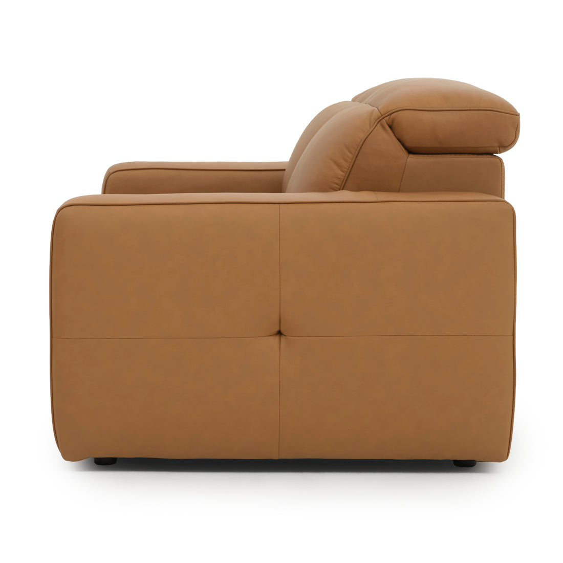 Nikolai Leather Reclining Loveseat Cognac