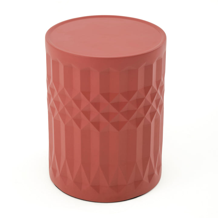 Narek End Table Red