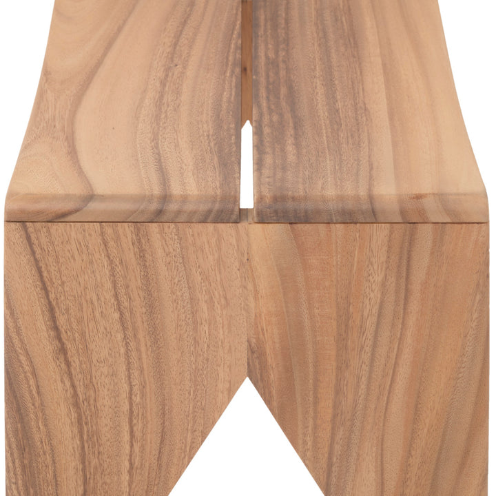 Siya Accent Stool Light Brown
