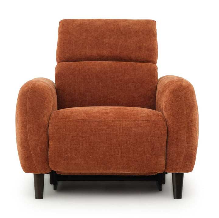 Nilani Reclining Accent Chair Orange