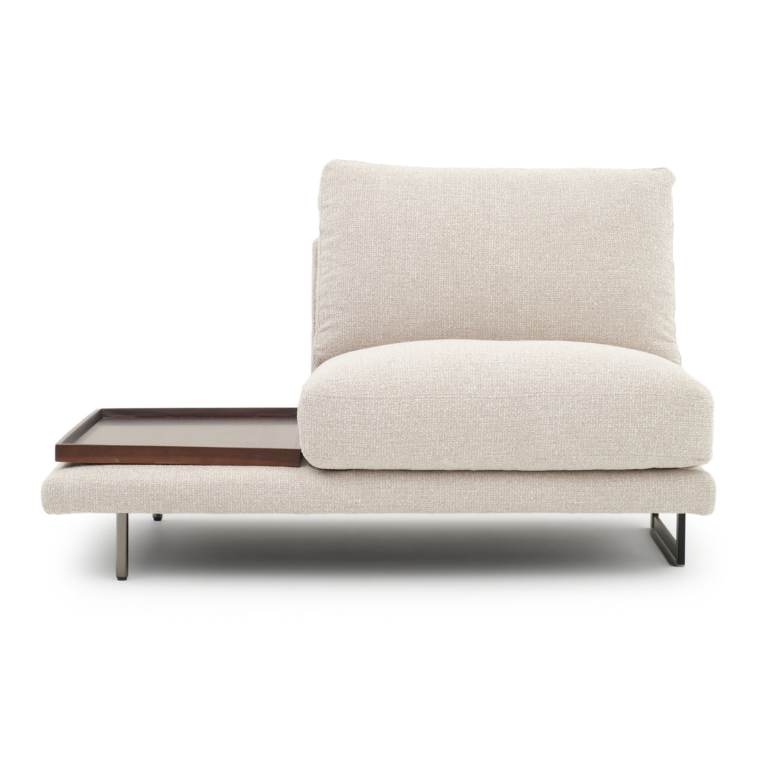 Elizabeth Modular Chair W. Left Table Beige