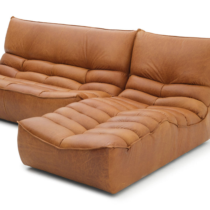Nesto Leather Modular Set Cognac