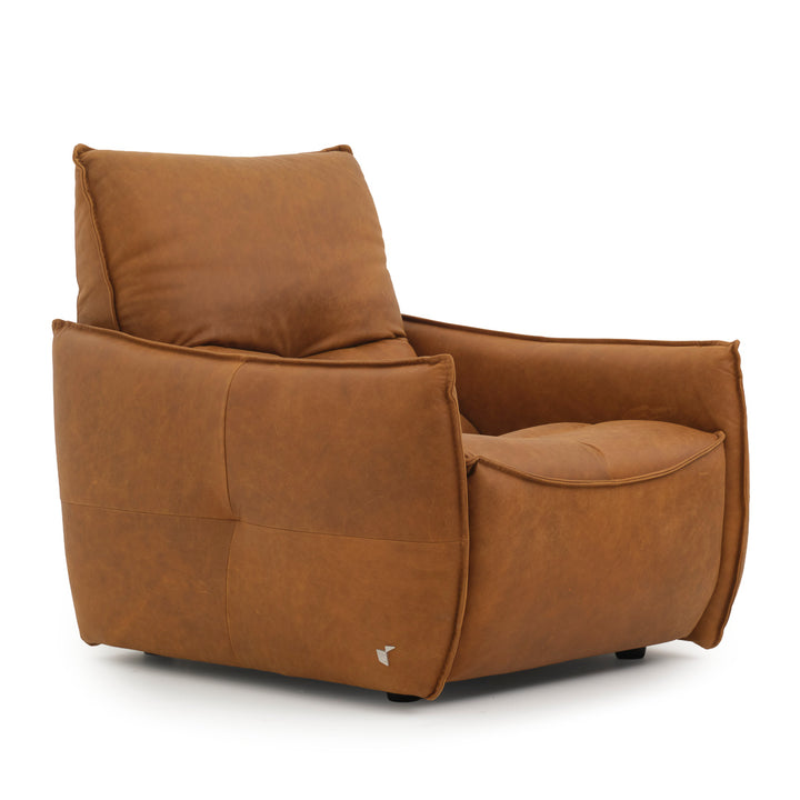 Neston Reclining Accent Chair Cognac