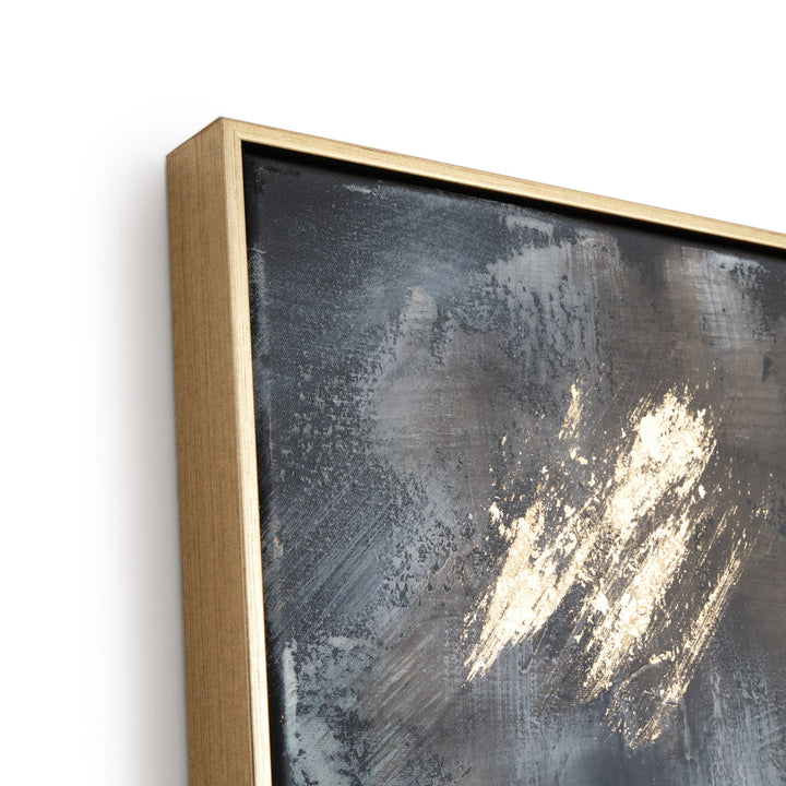 Westmonty Painting on Canvas Dark Grey