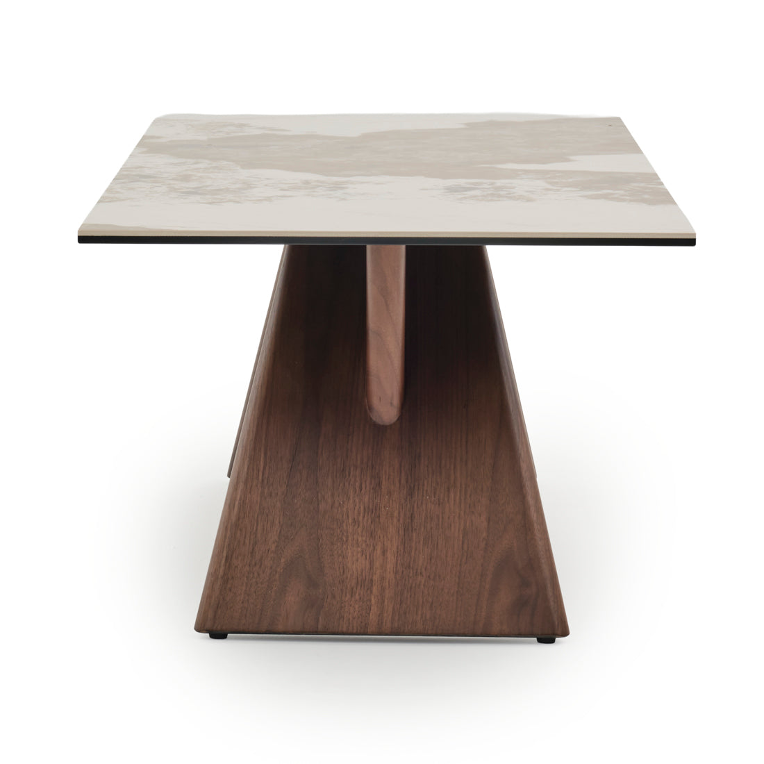 Emmeline Ceramic Coffee Table Light Brown
