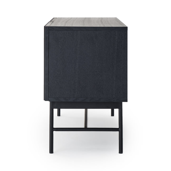 Easton Wood Sideboard Black