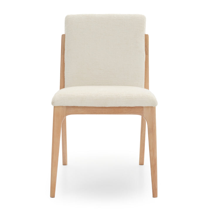 Edrina Fabric Chair White