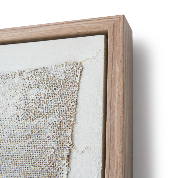 Nerium Painting on Canvas Beige