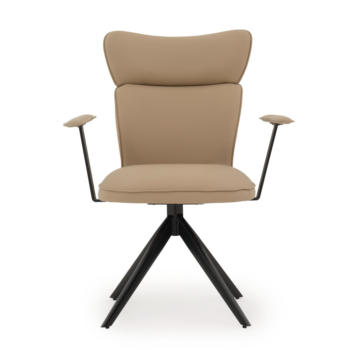 Edrian Swivel Armchair Taupe