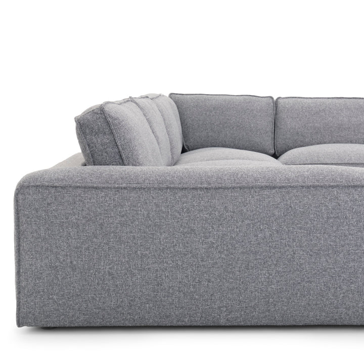 Nash Fabric Modular Set Dark Grey