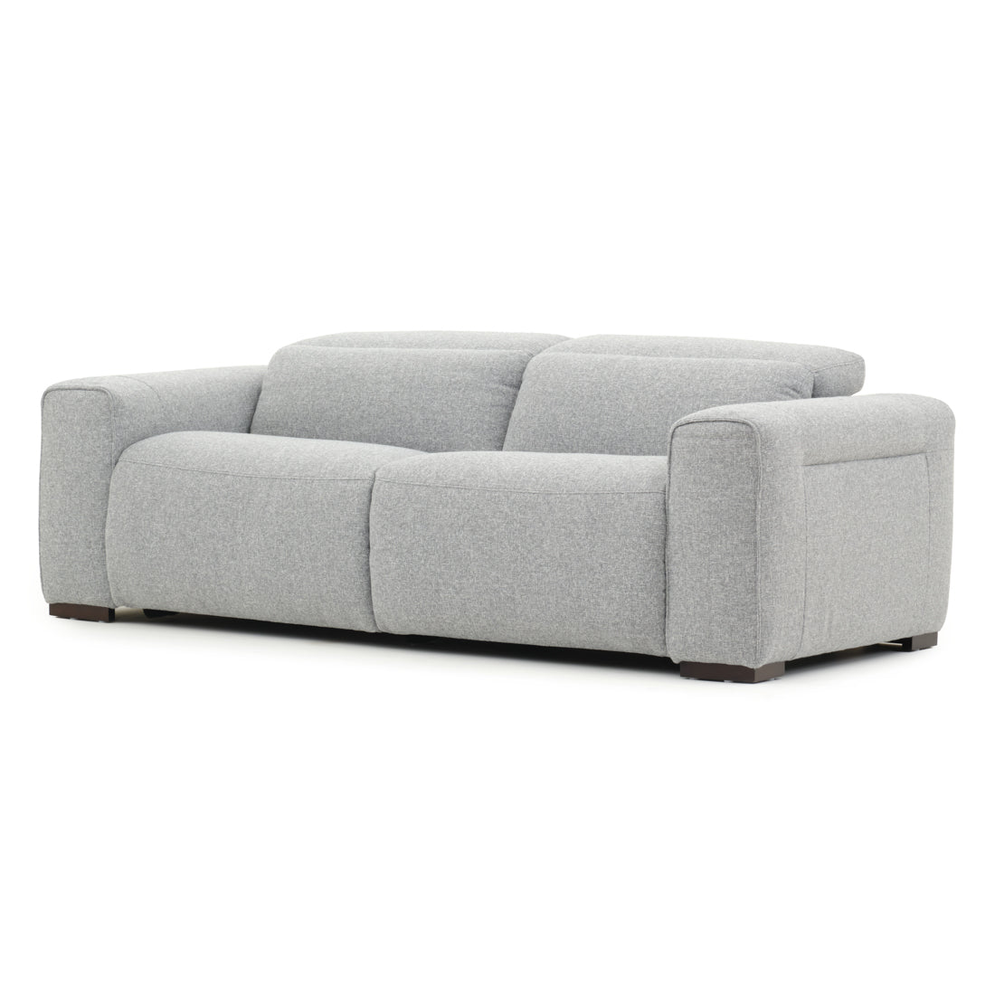 Niguel Fabric Reclining Sofa Light Grey