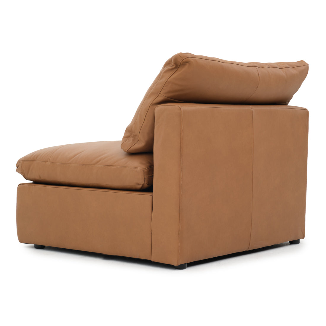 Nigella Armless Chair Cognac