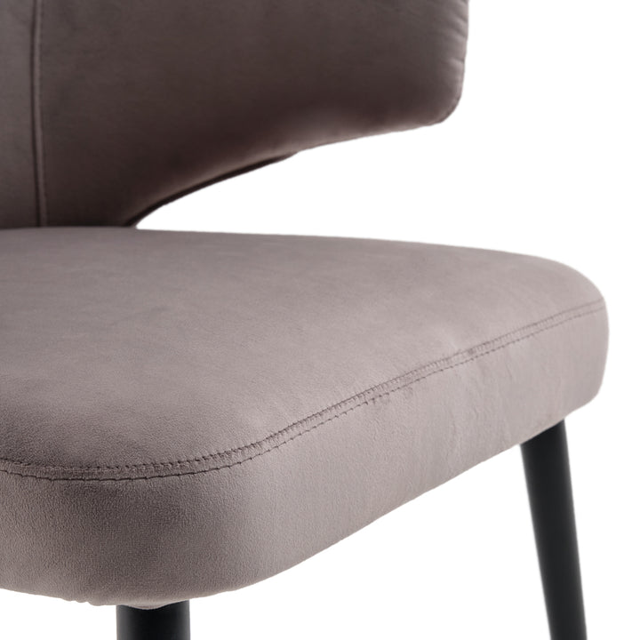 Winisha Fabric Armchair Light Grey