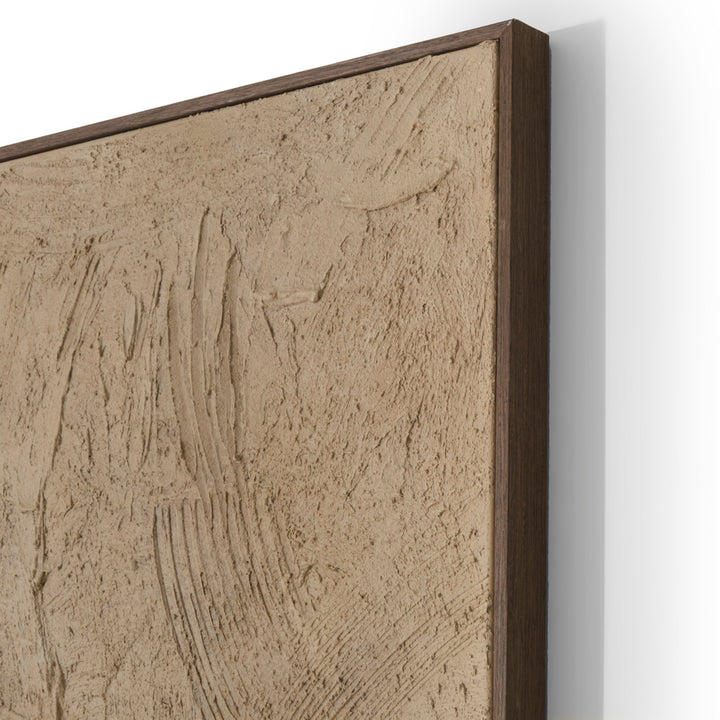 Wofra Painting on Canvas Light Brown