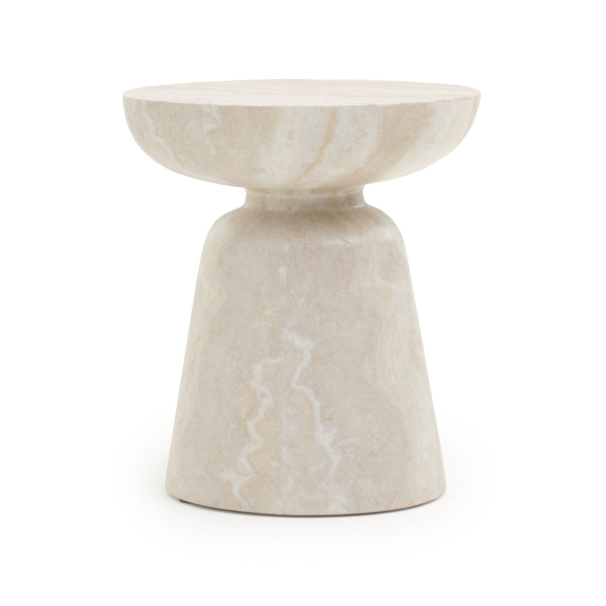 Niva End Table Beige