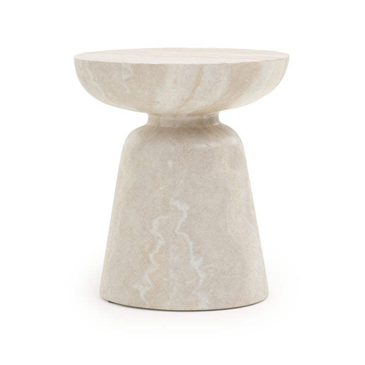 Niva End Table Beige