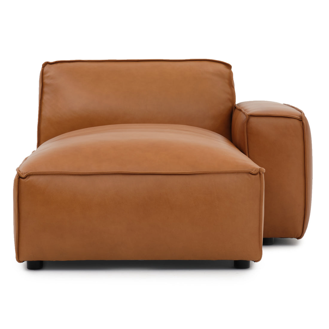 Nook Modular Right Chaise Cognac