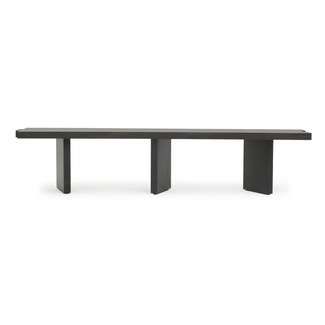 Shayla Wood Bench Black