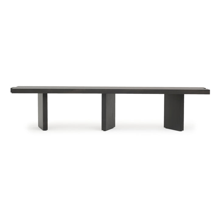 Shayla Wood Bench Black