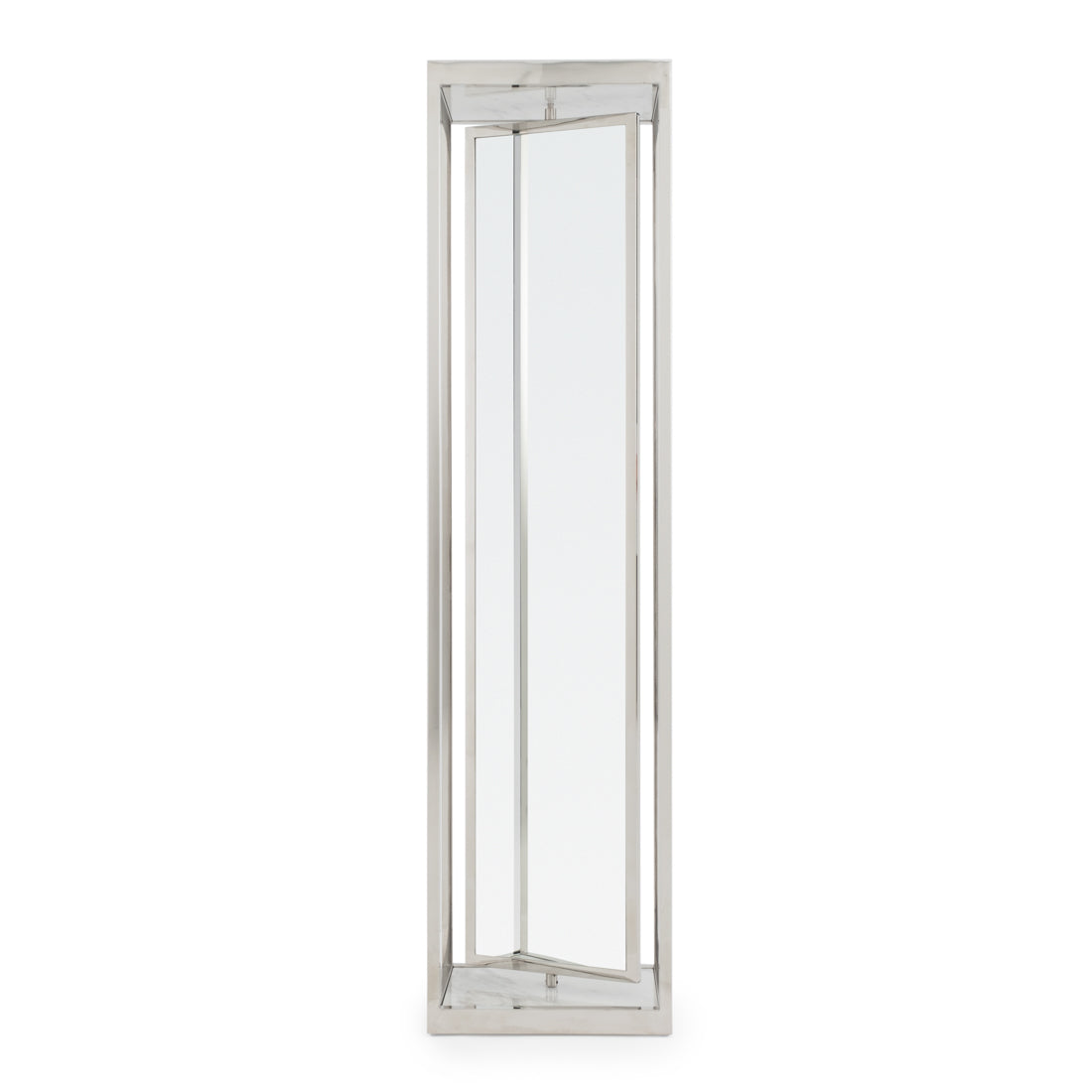 Warli Floor Mirror White