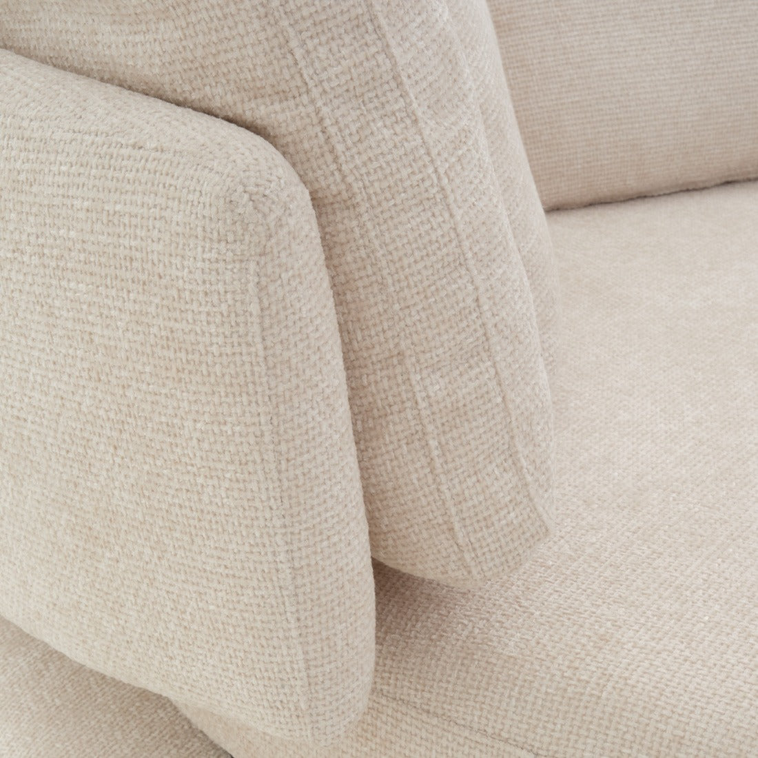 Nivanshi Sofa-Pod Beige