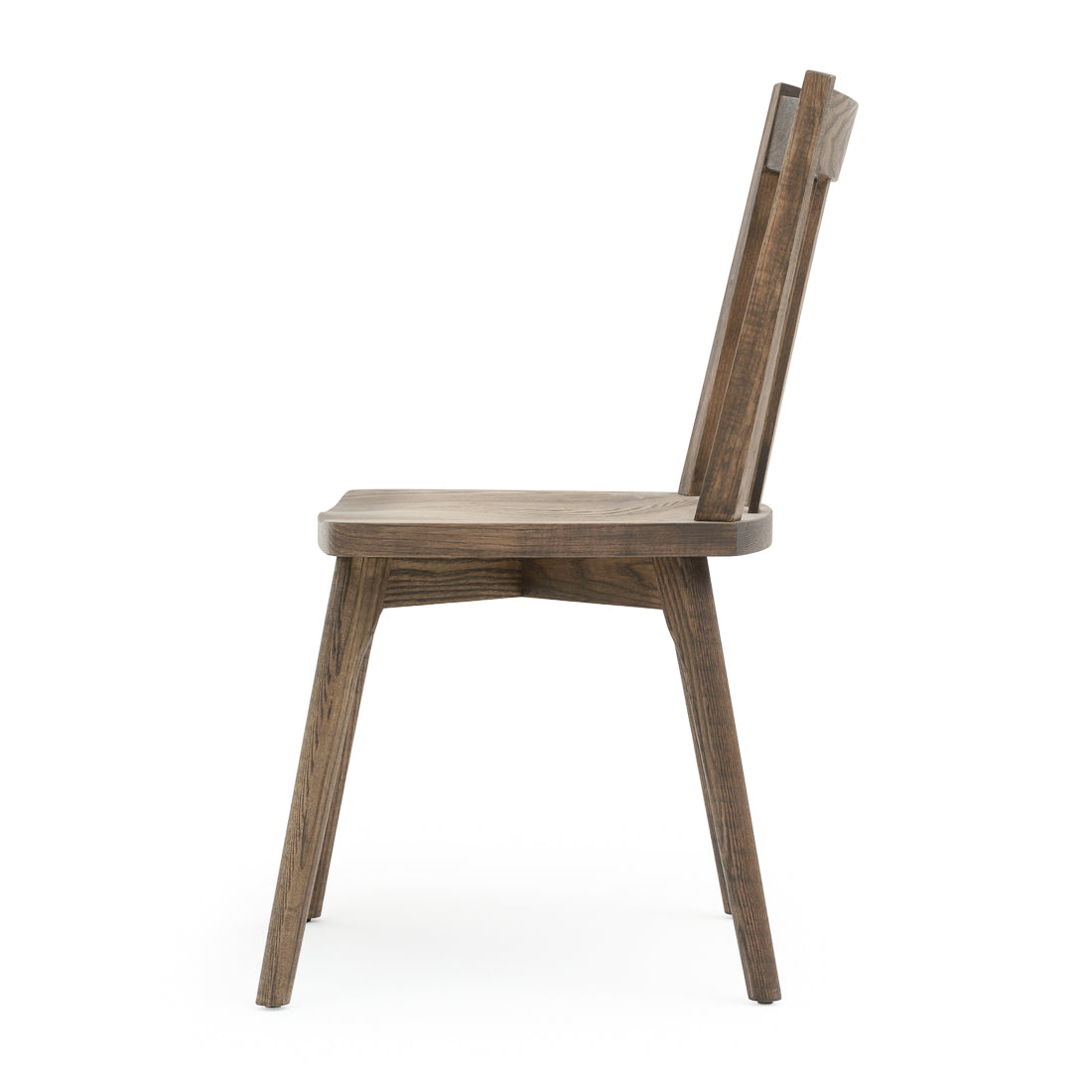 Novella Wood Chair Dark Brown