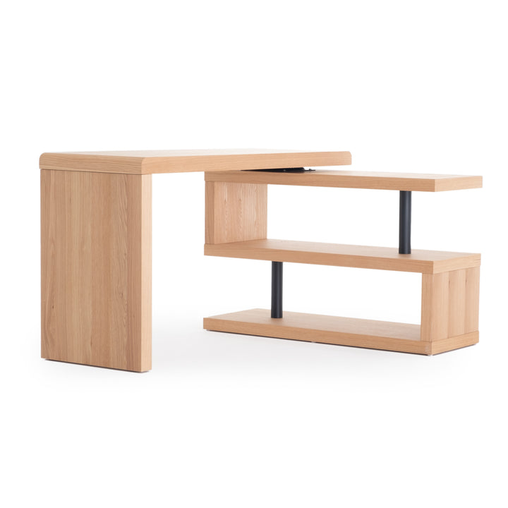 Edward Desk Light Brown