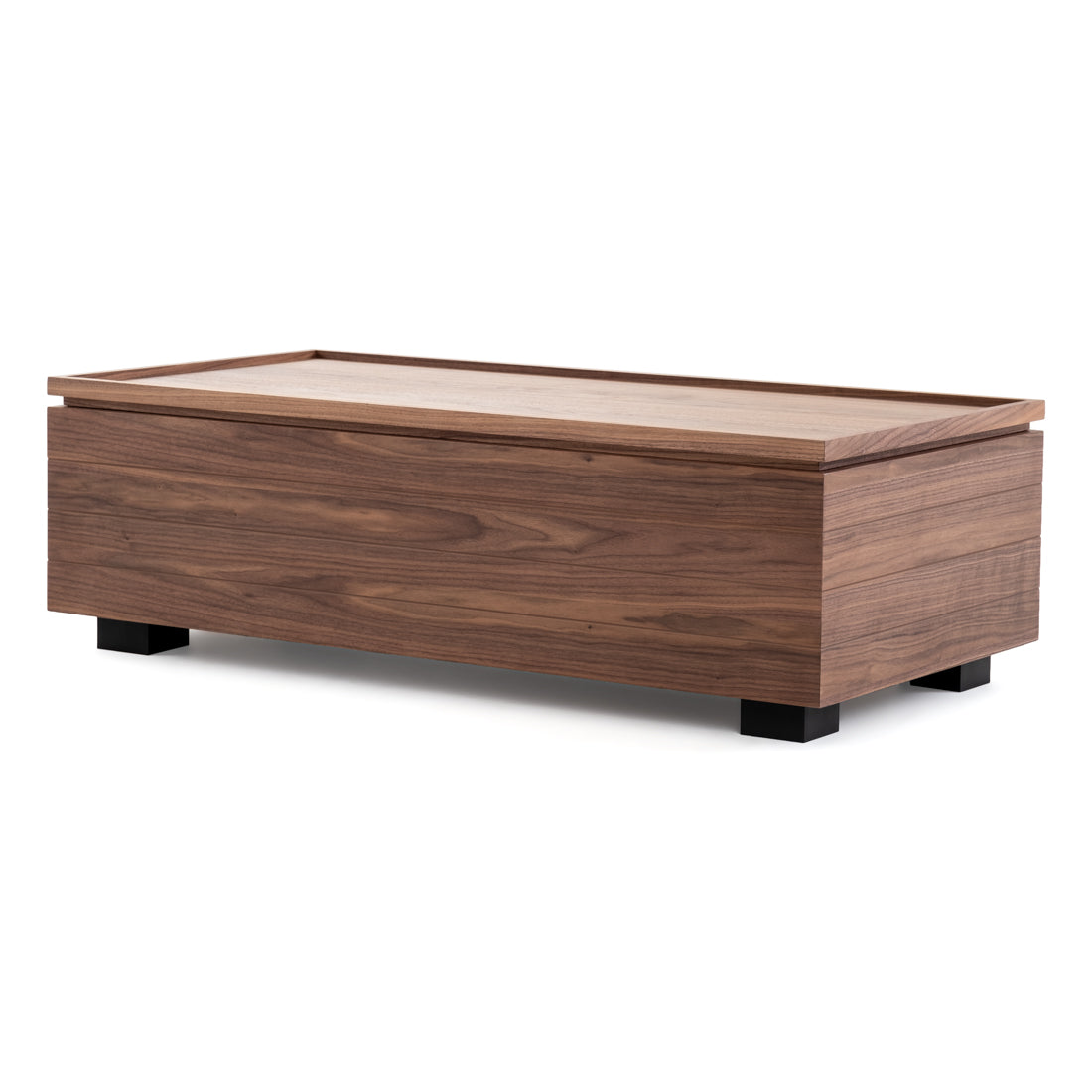 Emmet Wood Coffee Table Dark Brown