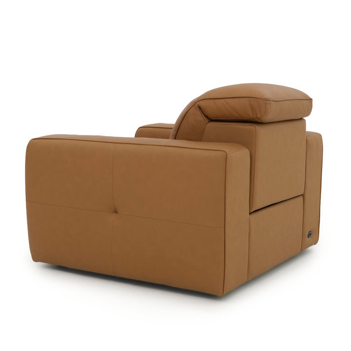 Nikolai Reclining Accent Chair Cognac