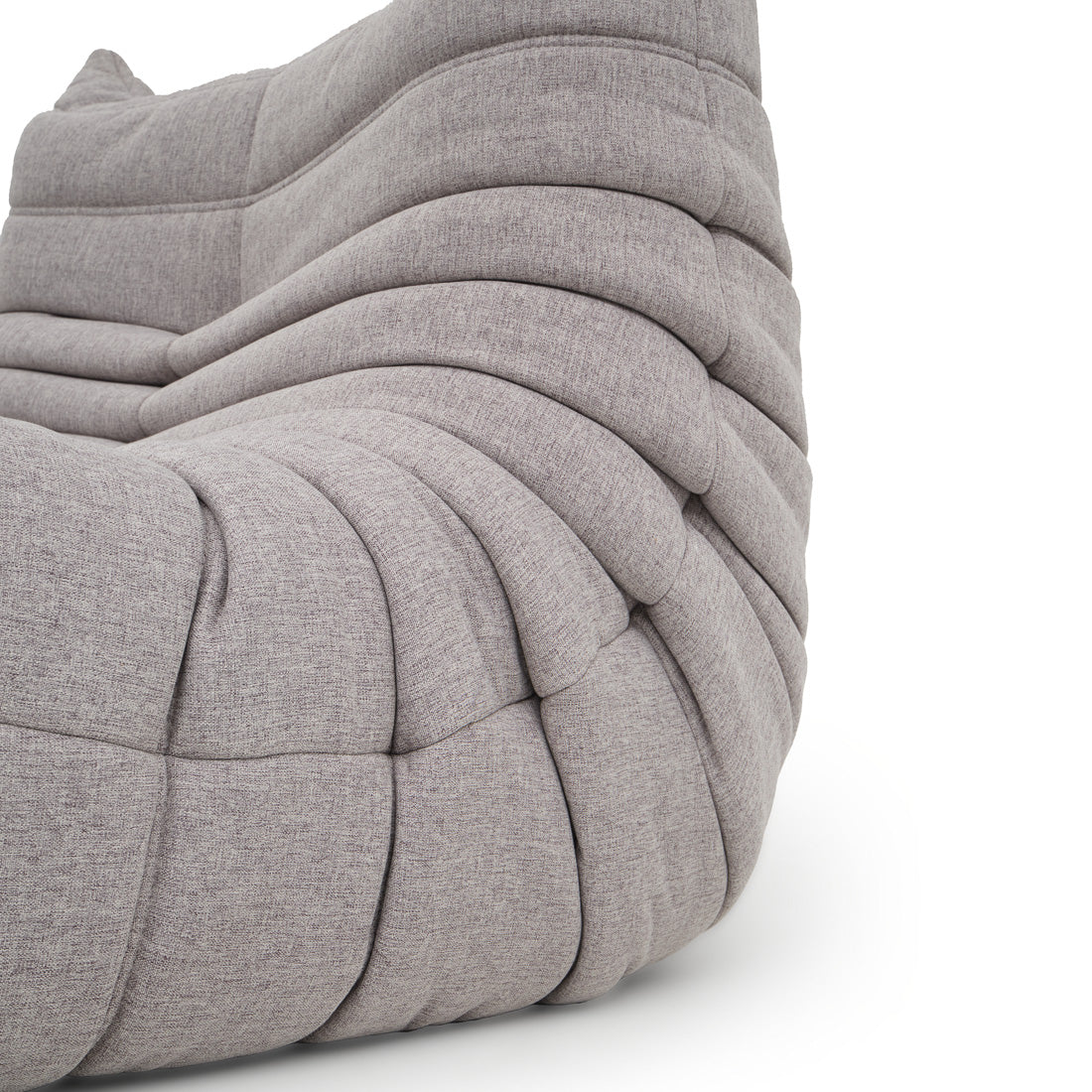 Ean Fabric Accent Chair Light Grey
