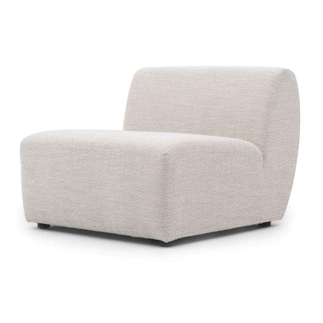 Sorena Modular Armless Chair Off White