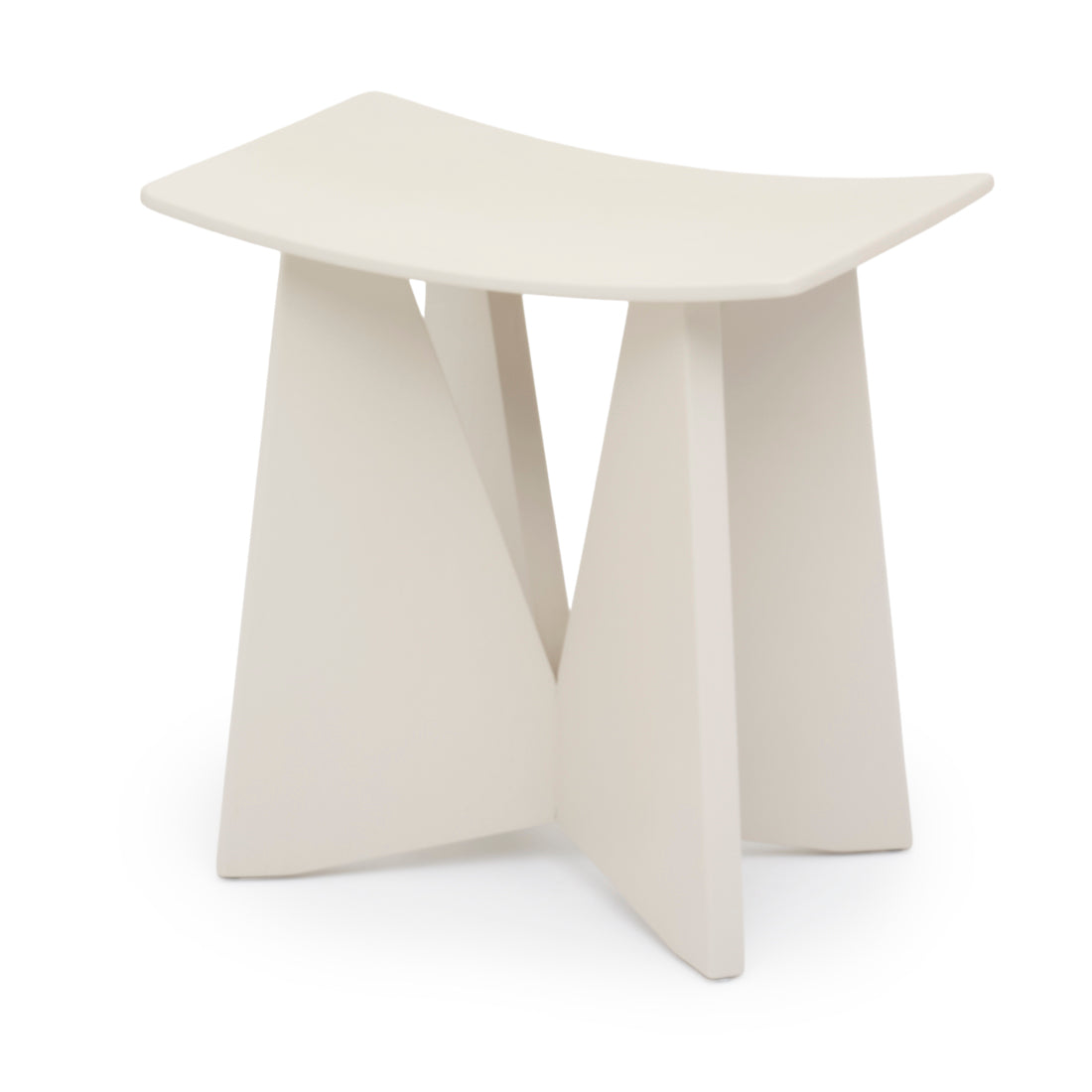 Siya Accent Stool White