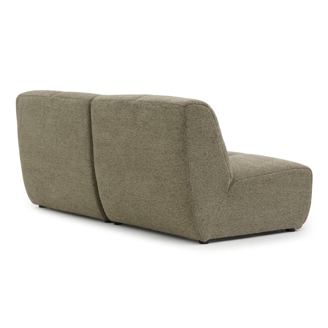 Nalinda Fabric Modular Loveseat Light Green