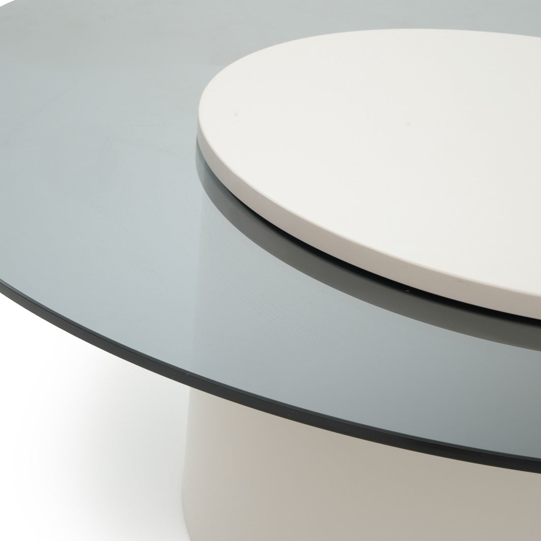 Wezley Coffee Table with Storage Light Grey