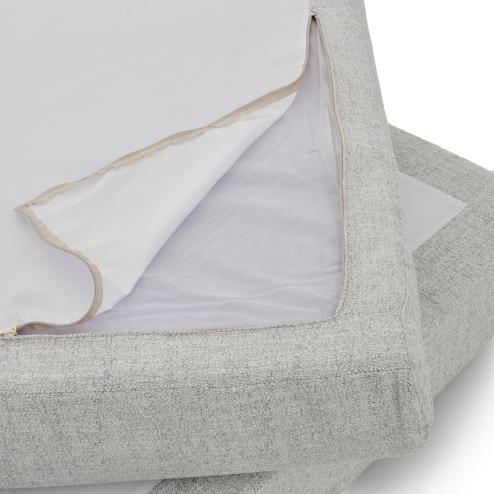 Nadal Modular Ottoman Light Grey
