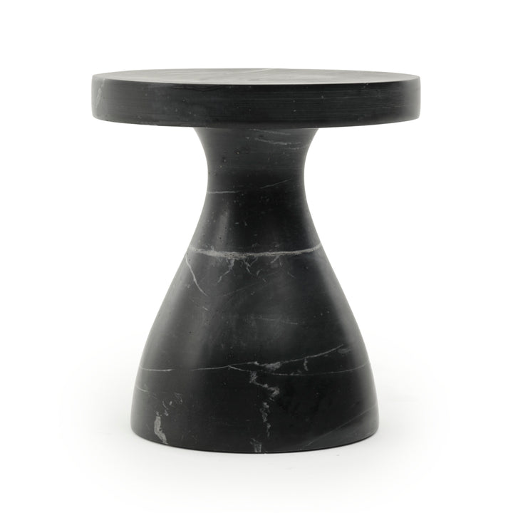 Wrenlee Marble Accent Table Black