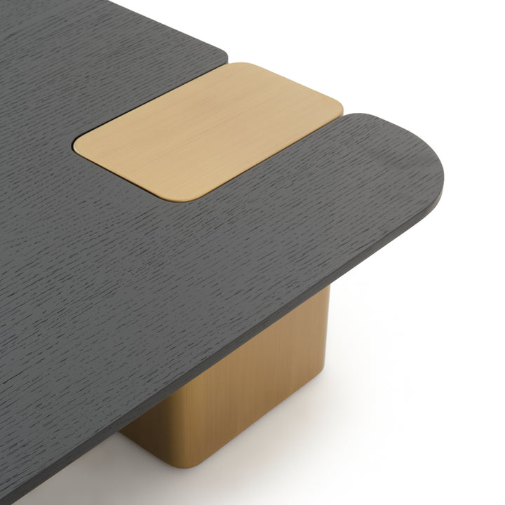 Welkom Wood Coffee Table Black