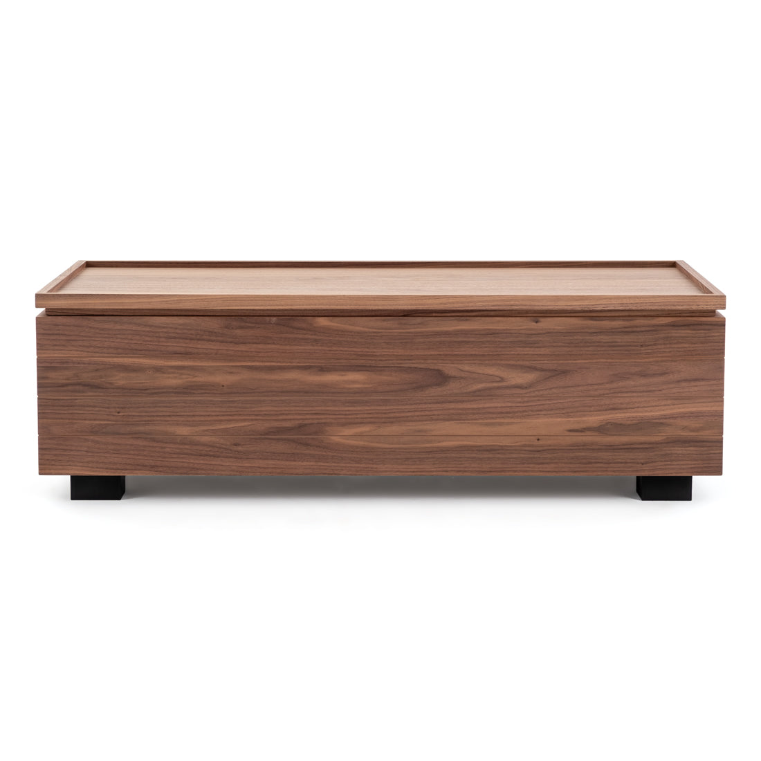Emmet Wood Coffee Table Dark Brown