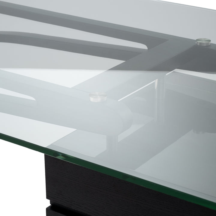 Stealth Desk Dark Brown