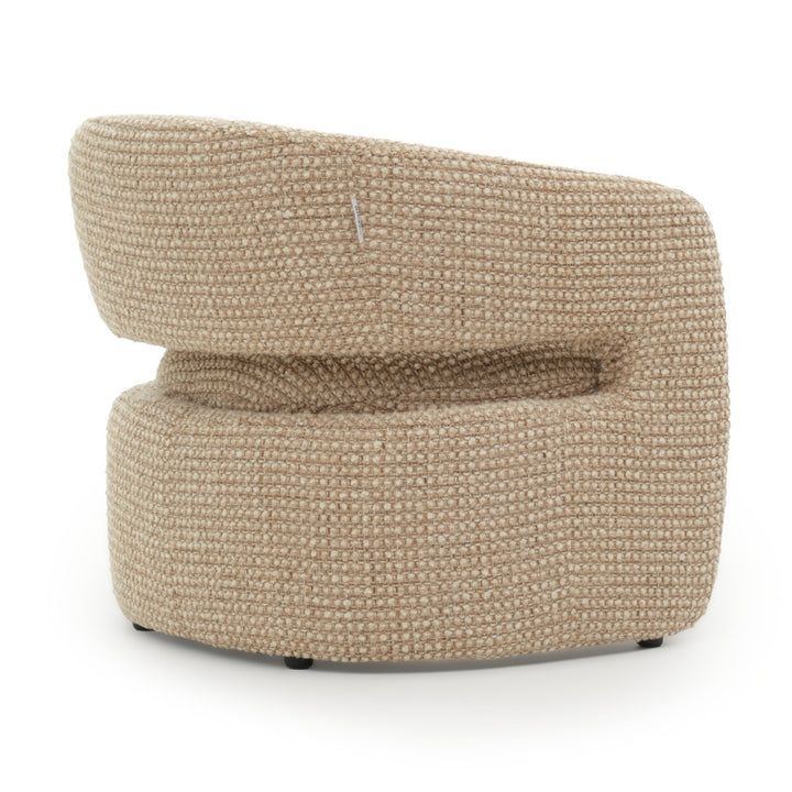 Willicia Fabric Accent Chair Beige