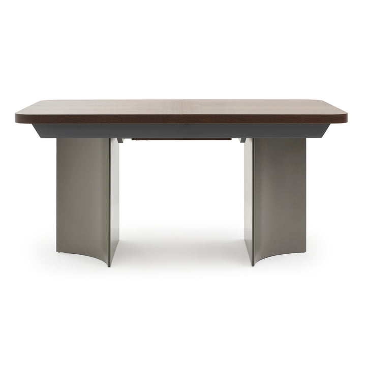 Wadena Extendable Dining Table Dark Brown