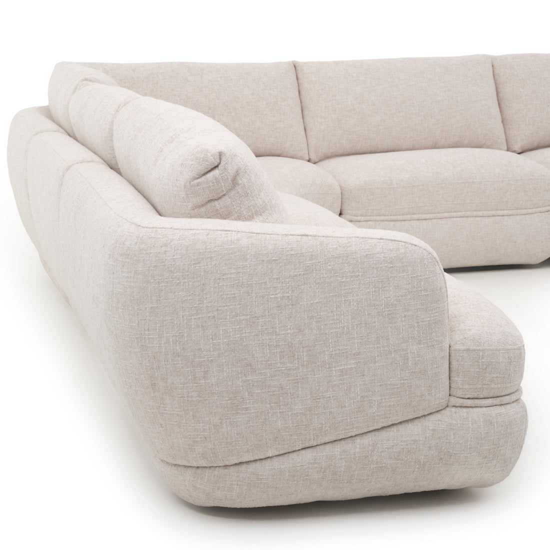 Esteli Fabric Modular Set Beige