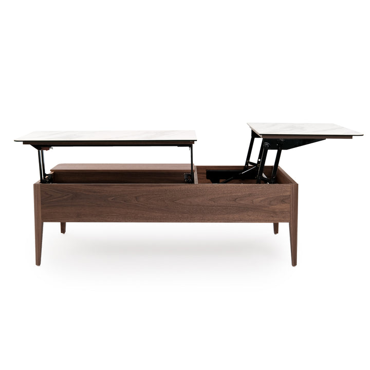 Elkom Wood Coffee Table Dark Brown