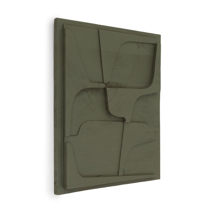 Eryn Wall Art Dark Green