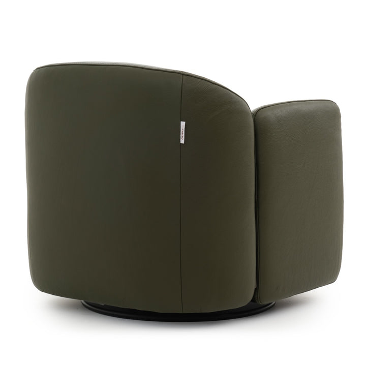 Wenona Swivel Accent Chair Dark Green