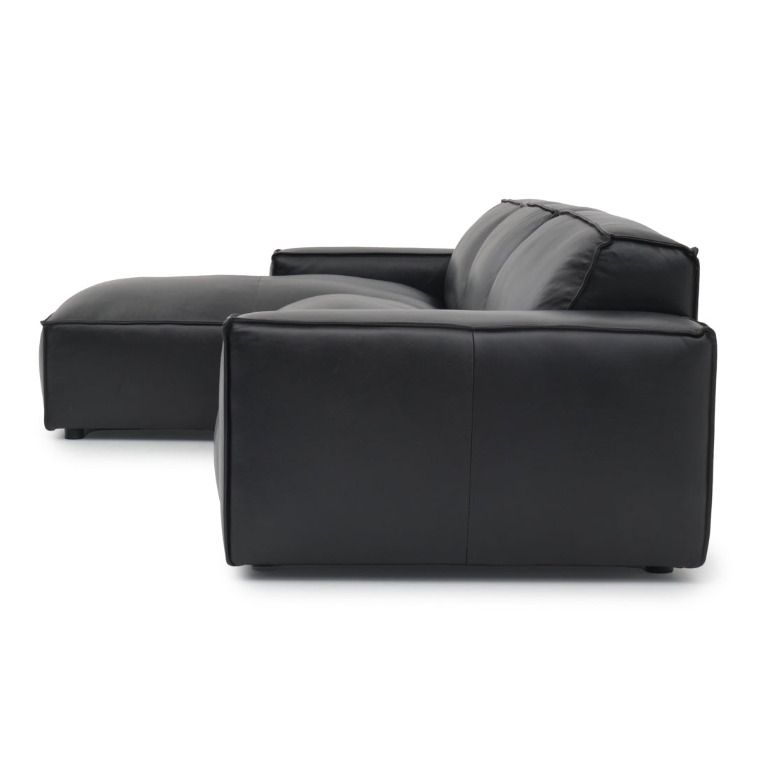Nook Leather Modular Set Black