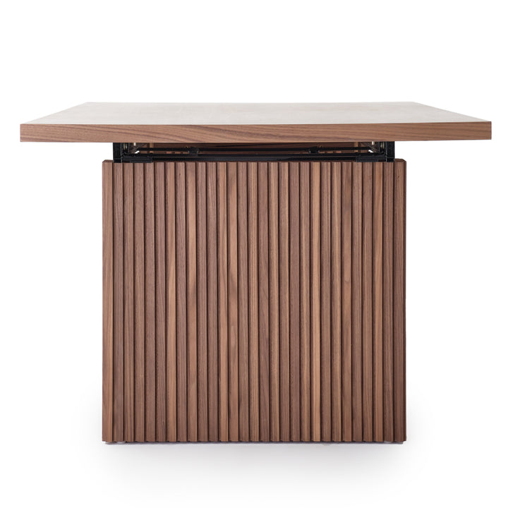 Emory Extendable Dining Table Dark Brown