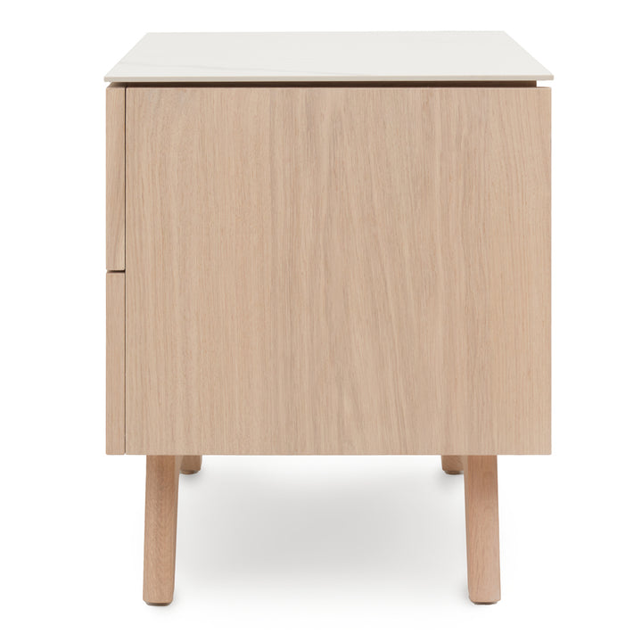 Elaina Nightstand Light Brown