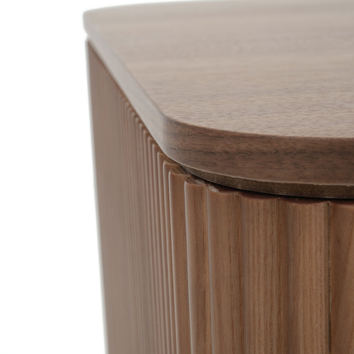 Evany Desk Dark Brown