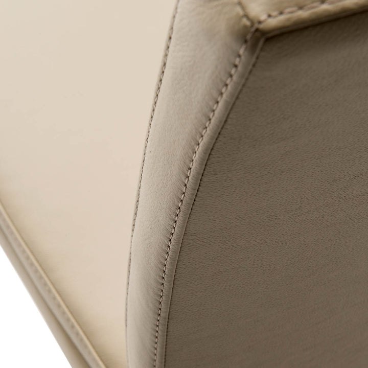 Ritz Leather Chair Beige